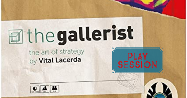 The Gallerist Board Game by Vital Lacerda